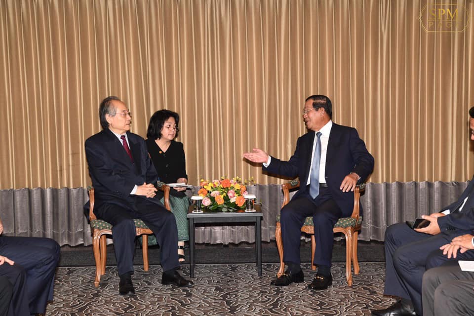 フン・セン首相表敬訪問