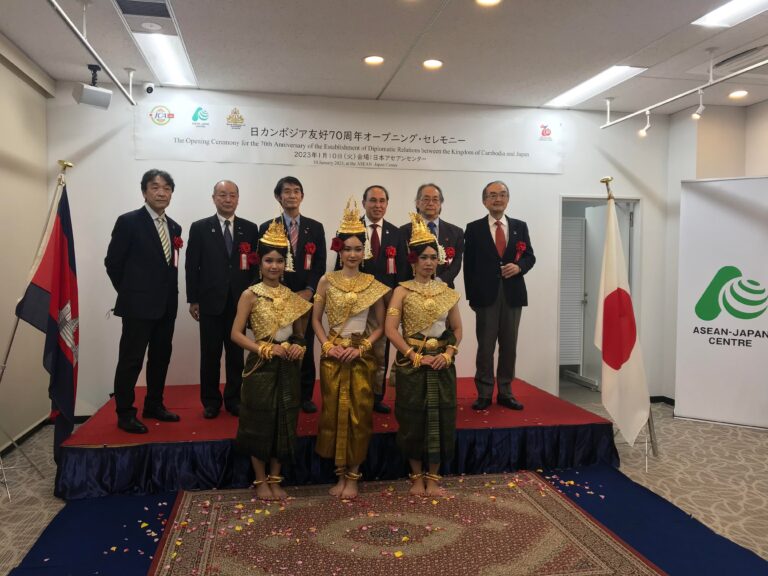 日カンボジア友好70周年オープニング・セレモニー