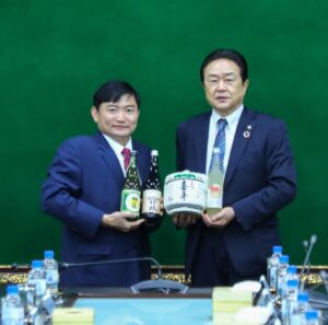 Courtesy visit to H.E. Heng Sour Minister of Labor and Vocational Training