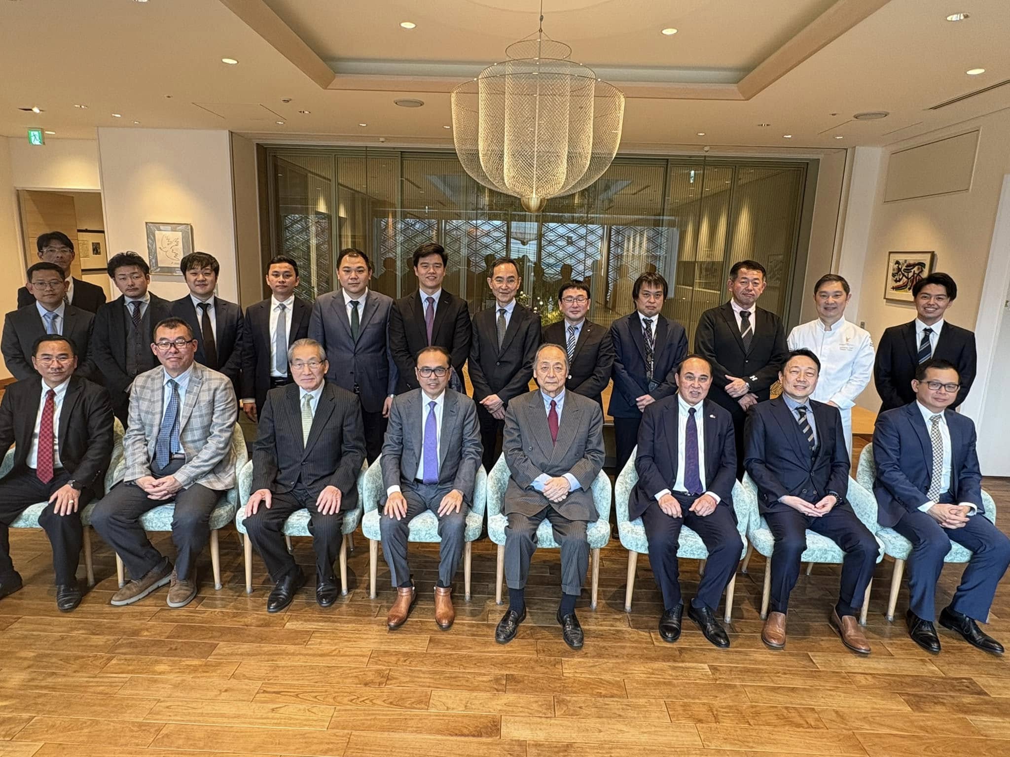 ボンセイビソット副首相 昼食会