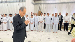 高橋会長、加藤常務理事カンボジア出張報告
