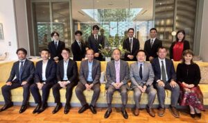 チア・バンデート⼤臣 昼食会
